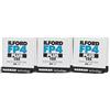 Ilford FP4+ - Confezione da 3 rotoli per 24 pose/scatti fotografici