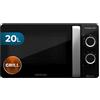 Cecotec Forno a Microonde da 20 Litri Proclean 3150. 700 W Con 6 Livelli, Grill Da 800 W, Rivestimento Ready2Clean Per Una Migliore Pulizia, Tecnologia 3Dwave, Timer, Effetto Specchio