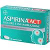 BAYER SpA Aspirinaact Dolore e Infiammazione 1000mg - 12 Compresse Rapide per Febbre e Dolore