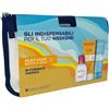 BIODERMA ITALIA Srl Bioderma Kit Gli Indispensabili per il Tuo Weekend - kit protezione solare e skincare pelli sensibili, 3 prodotti + pochette