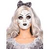Leg Avenue A2757 - Maschera da bambola di porcellana, taglia unica, colore: Bianco
