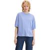 TOM TAILOR Denim Le signore Maglietta Boxy 1032814, 30029 - Calm Lavender, M