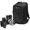 Lowepro Flipside BP 400 AW III Zaino per Fotocamera Mirrorless e DSLR - Nero - Accesso Posteriore - Accesso Laterale - Divisori Regolabili - per Mirrorless come Sony α7 - LP37352-PWW