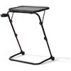 39F FURNITURE DREAM Versatile tavolo da caffè pieghevole con design elegante, altezza regolabile e supporto per coppe integrate. Perfetto per salotti, patios e uffici domestici, nero, 53 x 37,5 x 71,5