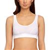 Sloggi Double Comfort Top, Reggiseno Donna, Bianco (White), 32