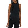 Amazon Essentials Canotta senaa Maniche in Tessuto Bouclé (in precedenza Daily Ritual) Donna, Nero, S