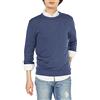 Amazon Essentials Maglione a Girocollo (Disponibile in Taglie Extra Forti) Uomo, Blu Puntinato, S