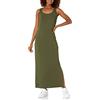 Amazon Essentials Maxi Abito Vogatore in Spugna Morbidissima (in precedenza Daily Ritual) Donna, Verde Oliva, M