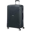 American Tourister Tracklite turistico americano - spinner grande caso espandibile, 78 cm, 120L, ardesia scura