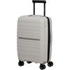 Samsonite Neo Flux - Spinner S Slim, Bagaglio a mano espandibile, 55 cm, 39/45 L, Beige (Warm Neutral)