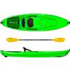Atlantis Ocean Kayak-Canoa Sit on Top, 266 cm, con Seggiolino e Ruotino
