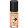 Max Factor Fondotinta Facefinity All Day Flawless - Correttore, Fondotinta liquido e primer viso 3-in-1, Formula vegan, Copertura modulabile, Tenuta fino a 30 ore, SPF20 - N77 Soft Honey, 30 ml