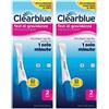 Procter & Gamble SRL Clearblue Test di gravidanza con Rilevazione Rapida Set da 2 2x2 pz