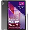 LENOVO TABLET LENOVO P11 2nd Gen ZABF0394SE-R 11,5" MediaTek Helio G99 4GB 128GB WIFI Android 12 - penna inclusa