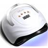 DMJWAN Lampada UV LED per Unghie, 380W Asciugatura Rapida con Sensore Automatico a 81 LED, Sensore Automatico, 4 Timer