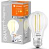 LEDVANCE Lampada LED intelligente con tecnologia WiFi, attacco E27, dimmerabile, bianco caldo (2700 K), sostituisce le lampade a incandescenza da 60W, SMART+ WiFi Classic Dimmerabile, 1 pezzo