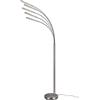 RL LIVE YOUR LIGHT Reality Leuchten Reed R41031507 - Lampada a stelo a LED, in metallo nichel opaco, con 5 LED da 3,5 Watt