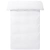 Jotex Zack Satin - Copripiumino esclusivo in raso in cotone biologico, certificato GOTS, 140 x 200 cm, colore: bianco