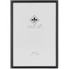 Lawrence Frames Cornice per Foto 10 x 15 cm, Colore: Nero, Metallo, 4x6