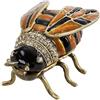 SARO LIFESTYLE Bumble Bee Scatola Decorativa, Multicolore