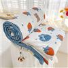 DOTBUY-SHOP Trapuntino Copriletto Estivo Primaverile, Fiori Trapunta Leggera, Cotone di Soia Copriletto Trapuntato per Letto Singolo, Letto Matrimoniale (Fresa,150x200cm)