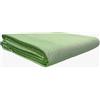 Corredocasa Copriletto Matrimoniale Estivo Cotone, Telo Singolo 100% Cotone Piquet, Adatto Come Telo Arredo, Copri Letto 2 Piazze 280X270 Stile Country per Forniture Albergo,Hotel Casa (Verde)