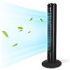 Aigostar Benson - Ventilatore a torre con 3 impostazioni di velocità, Timer con autospegnimento, 45 W, ventole oscillanti a 85°, ventilatore portatile salvaspazio senza pale da pavimento