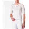 Castelli Maglia Castelli Manica Corta AERO RACE 8S Jersey Bianca