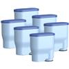 GLACIER FRESH Filtro Acqua Compatibile con Philips AquaClean CA6903 | Certificato TÜV SÜD, Compatibile con macchine da caffè Saeco e Philips LatteGo 5500 5400 3300 2300 2200 (6 Pezzi)