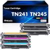 inkalfa TN241 TN245 Toner Compatibile per Brother TN-241 TN-245 TN242 TN246 MFC-9332CDW DCP-9022CDW MFC-9142CDN DCP-9020CDW DCP-9017CDW HL-3142CW HL-3152CDW MFC-9140CDN, 5-Pack