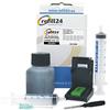 refill24 Kit di ricarica compatibile per cartucce d'inchiostro Canon 510, 512 nero, include clip e accessori + 50 ml inchiostro