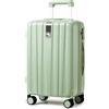 Hanke, trolley per bagaglio a mano e da stiva con ruote e chiusura TSA, leggeri, in policarbonato rigido, da 35,56 cm, 40,64 cm, 50,8 cm, 61 cm e 73,66 cm, Underseat 14-Inch