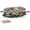 Princess 01.162720.01.001 8 Oval Stone Grill Party Combinazione di Raclette e Griglia
