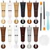 DEWEL Kit Riparazione Mobili, 12 Colori Kit di Riparazione per Legno, Stucco per Legno, Colori per Legno per Riparare Graffi, Crepe, Scolorimento Superfici