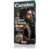 Cameleo Men - Tintura permanente per capelli | Colore Nero delle orecchie, della barba e dei baffi | Effetto colore naturale in 5 minuti | Coprire i capelli grigi | 30ml