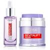L'Oréal Paris Routine Rimpolpante e Anti-rughe, Con Siero Viso e Crema-Gel, Pelle Idratata più a Lungo, Rughe Ridotte, Con Acido Ialuronico, Revitalift Filler