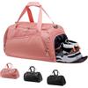 HUA ANGEL Borsone Palestra Uomo Borse da Viaggio Donna Impermeabile e Resistente Con Scomparto Per Scarpe Grande Borsa Palestra Unisex 55 Litri Zaino Borsone Sportivo Piscina Boxe