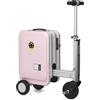 Airwheel SE3S Valigia Smart da viaggio da 20 pollici, valigia elettrica imbarcabile, batteria rimovibile 73,26WH, velocità 13 km/h, telaio in lega di alluminio, carico 110 kg (rosa)