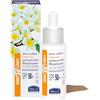 Helan Monoï de Tahiti - Siero Viso Antimacchia Idratante Colorato con Vitamina C e E, Skincare Protezione Solare 50+ Viso Tutela Collagene contro Luce Blu, Illuminante Viso Make Up Skin Care 2in1 30ml
