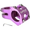 TRKIMAL 31,8 Attacco Manubrio Corto in Lega di Alluminio 45mm, Attacco Manubrio per Bici da Strada, Mountain Bike, BMX, MTB, Ciclismo (Blu)