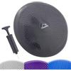 CampTeck U7293 Cuscino Equilibrio Gonfiabile Stabilità 32cm con Pompa a Mano per allenamento di agilità, ginnastica, yoga, aerobica - Grigio