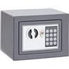 Arregui Domus ARREGUI D-HE/0 Cassaforte in Acciaio con Serratura Elettronica, Cassaforte a Mobile per Abitazioni, Tastiera con Codice Programmabile, con Chiave di Emergenza, 17 x 23 x 17 cm, 5 L