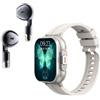 Topiky Smart in 1 con Auricolari, Auricolari Bluetooth e Smart Watch per Uomo e Donna, Orologio Fitness con Touch Screen HD da 2 Pollici, Orologio Sportivo Fitness Tracker per