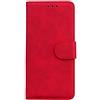 TIANCI Cover per Motorola Moto E6 Play, Portafoglio Case in Pelle PU Skin-Friendly dallo Stile Pulito e Semplice, Protezione Chiusura Magnetica Custodia per Motorola Moto E6 Play cover-Rosso