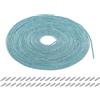 QUARKZMAN 4mm x 10m Corda Tubolare Strass Corda Cristallo Catena Strass Cristalli per Decorazione Fai Da Te Cucire Scarpe Maglioni Pantaloni Ginnastica, Lago Blu, con Aghi