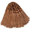 AebDerp 100 nappe da 13 cm, fatte a mano, morbide, setose, con passanti, per creazione di gioielli, progetti fai da te, segnalibri, orecchini per ragazze, portachiavi, cappello di laurea, cucito su nastri