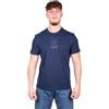 Armani Exchange T-Shirt in Cotone con Logo Tono Regular Fit, Giacca Blu Navy, M Uomo