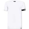 DSQUARED2 T-Shirt Uomo D9M3S5460 Tshirt White (IT, Testo, XL, Regular, Regular, Bianco)