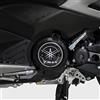 labelbike Adesivi 3D Moto Carter Compatibile con Yamaha | TMAX 500-530 2001-2016, Scooter Protezione in Resina, Antigraffio, Decorazione, Carbonio Argento, Made in Italy