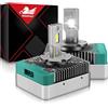 WinPower D5S LED lampadina 35W 5200LM 6000K Bianco freddo Abbagliante Anabbagliante Xenon HID Kit di conversione, 2 pz.